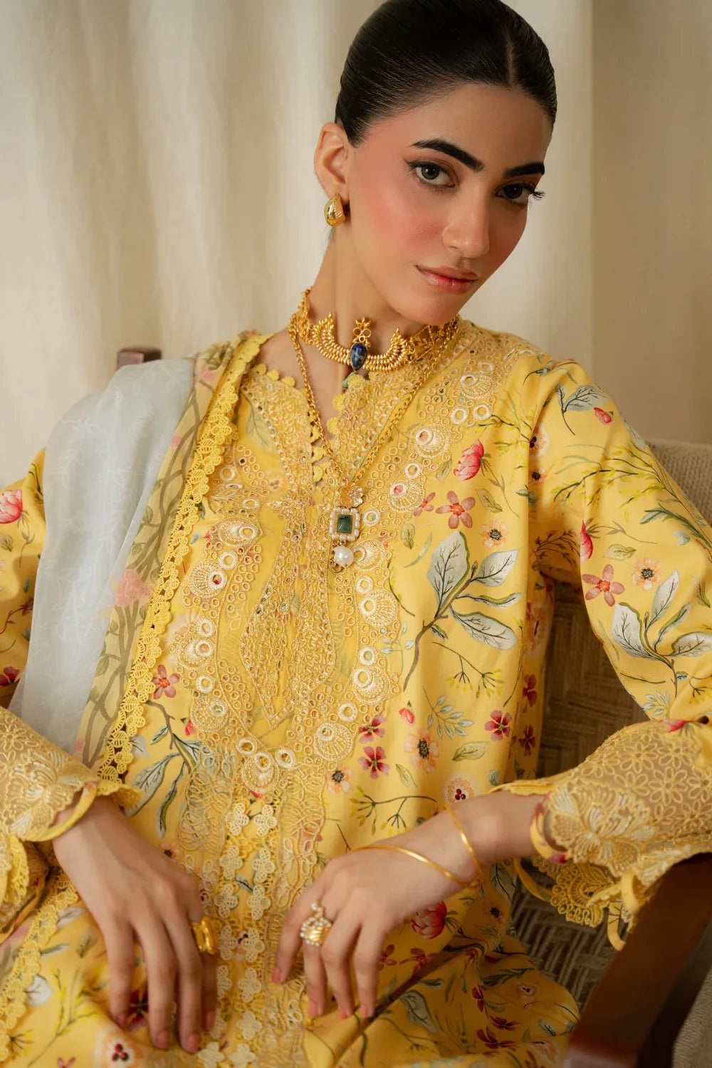 AABYAAN PRINT LUXE LINEN AK-06