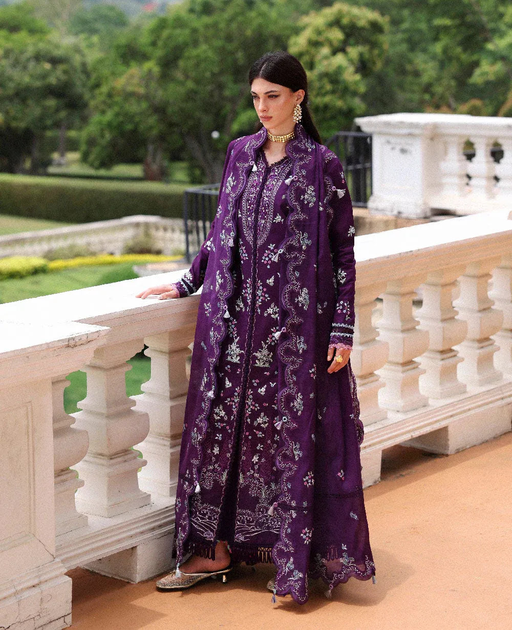 STITCHED BY CC REPUBLIC WOMENSWEAR LILAS LAWN D-6A 3PC
