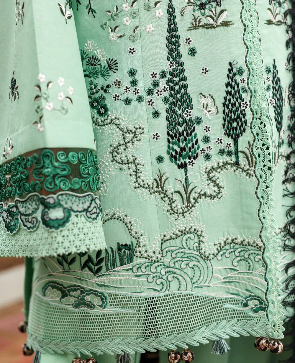 PUBLIC WOMENSWEAR LILAS SUMMER UNSTITCHED LAWN D-6B