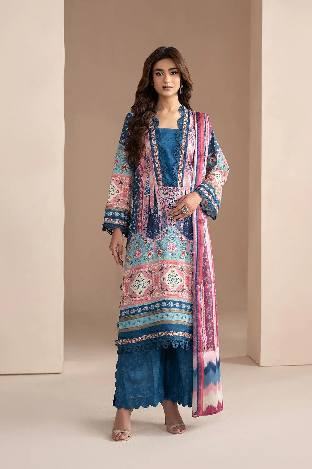 MARYUM N MARIA EMBROIDERED PRINT LAWN VIHANA