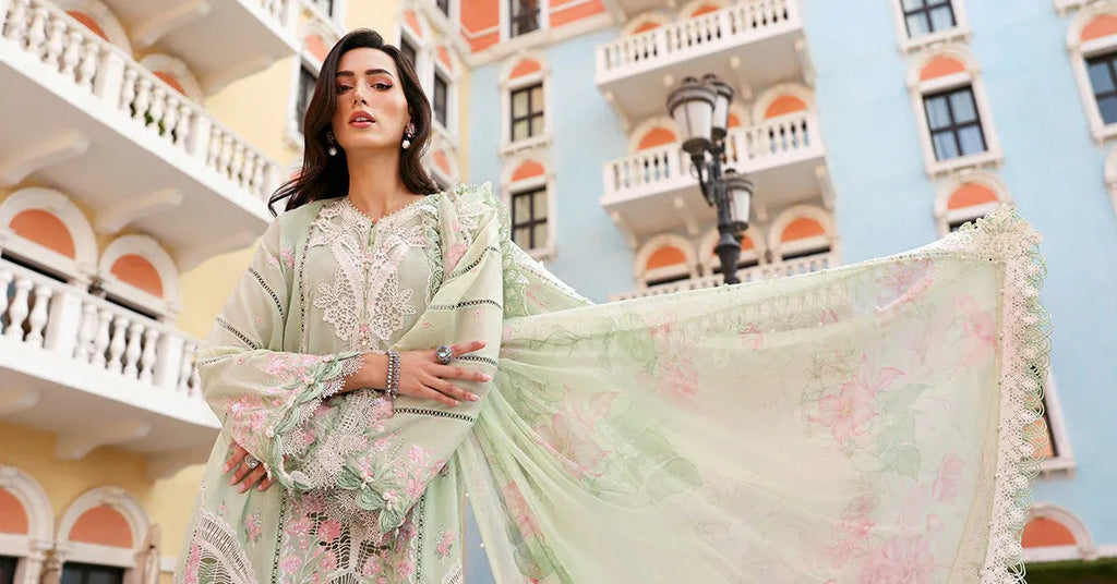 STITCHED BY CC MARIA.B. LUXURY LAWN D-11A 3PC