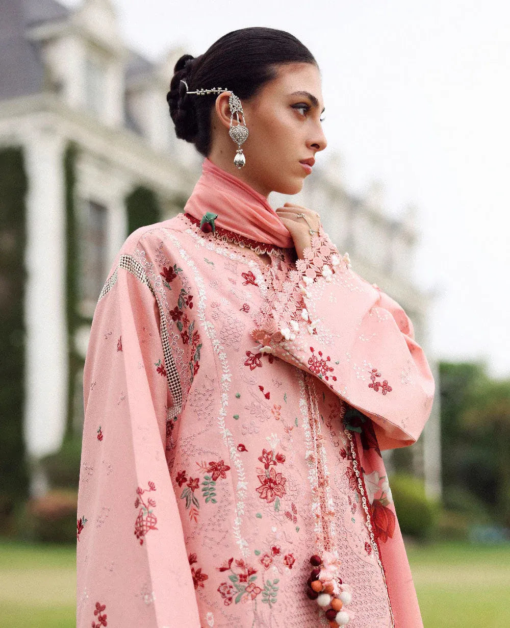 STITCHED BY CC REPUBLIC WOMENSWEAR LILAS LAWN D-7A 3PC