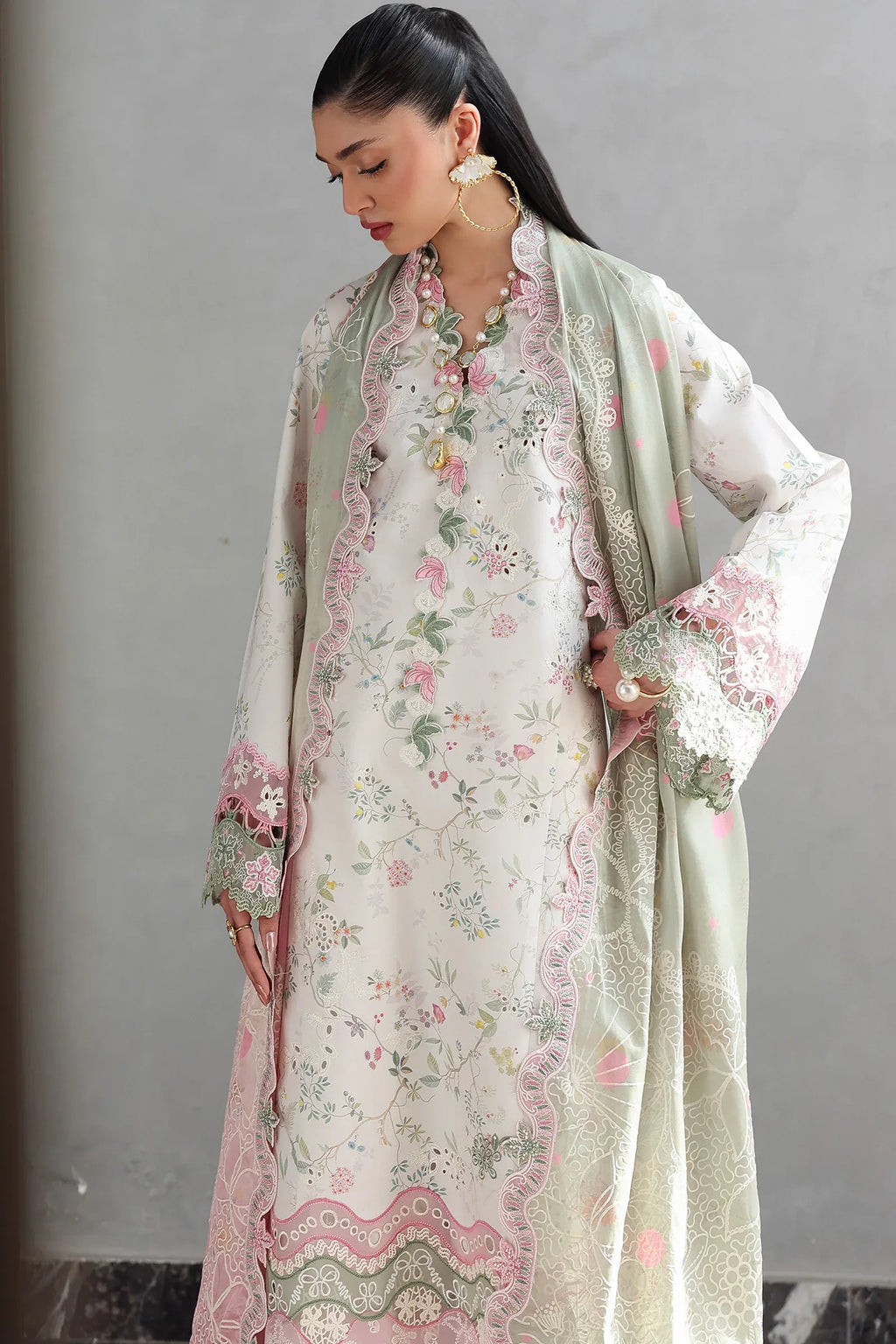 QALAMKAR QLINE LAWN DROP QKL-09