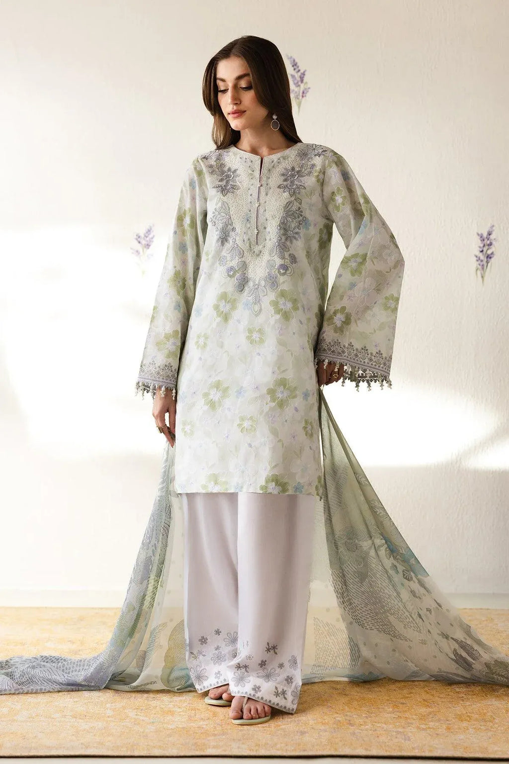 STITCHED BY CC BAROQUE UF-4425 3PC