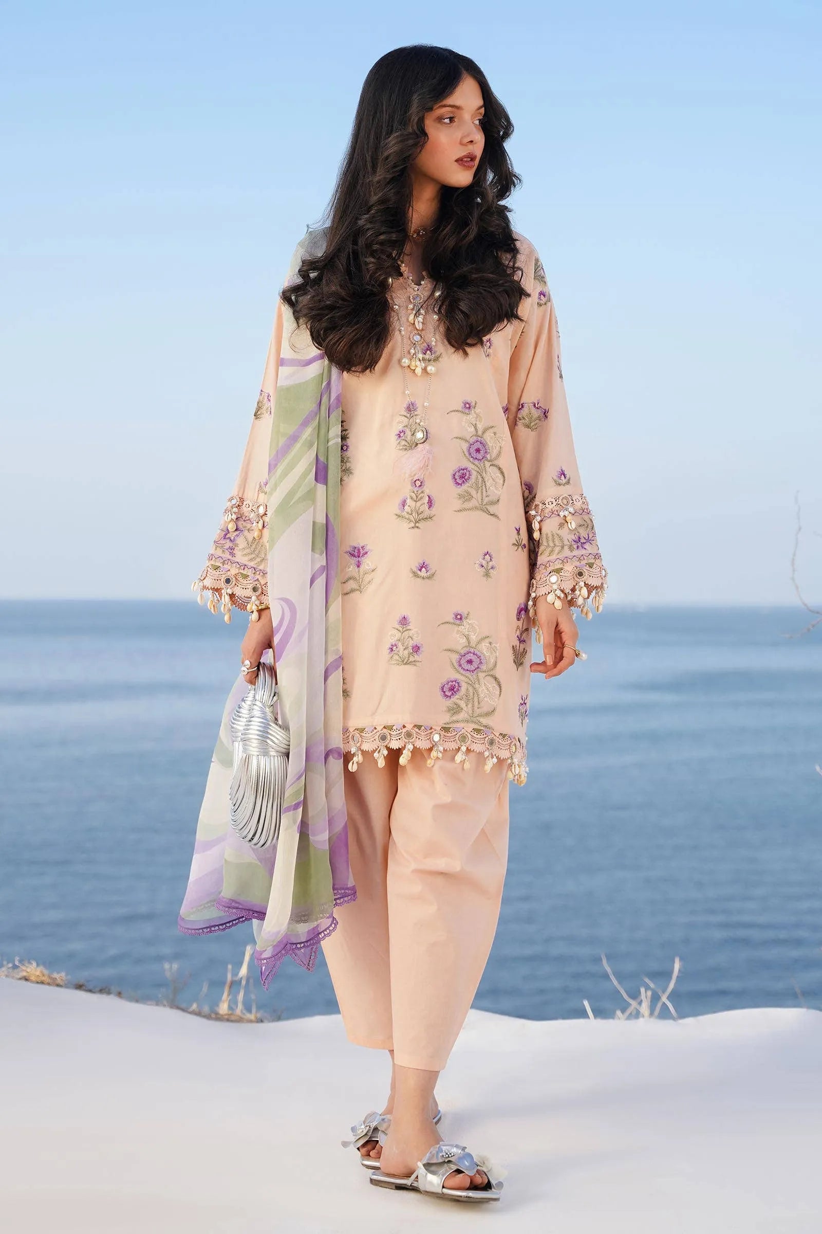 STITCHED BY CC D-10B SS MUZLIN 24 3PC
