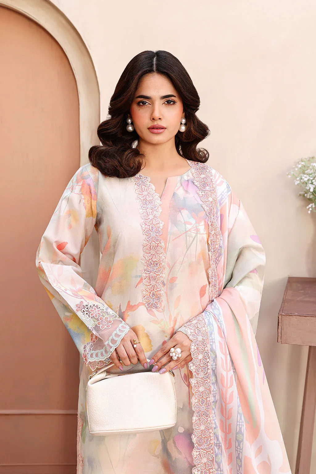 RAMSHA NAQSH EMBROIDERED RAWSILK RS-01