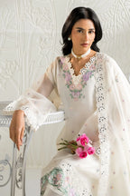 CROSS STITCH BLOOMING WHITE 2PC
