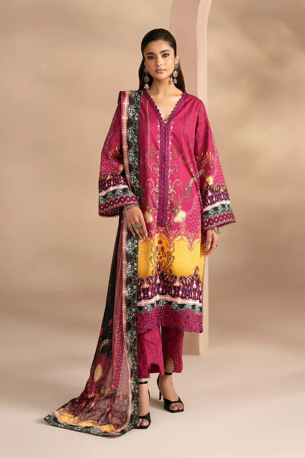 MARYUM N MARIA EMBROIDERED PRINT LAWN VISMITA