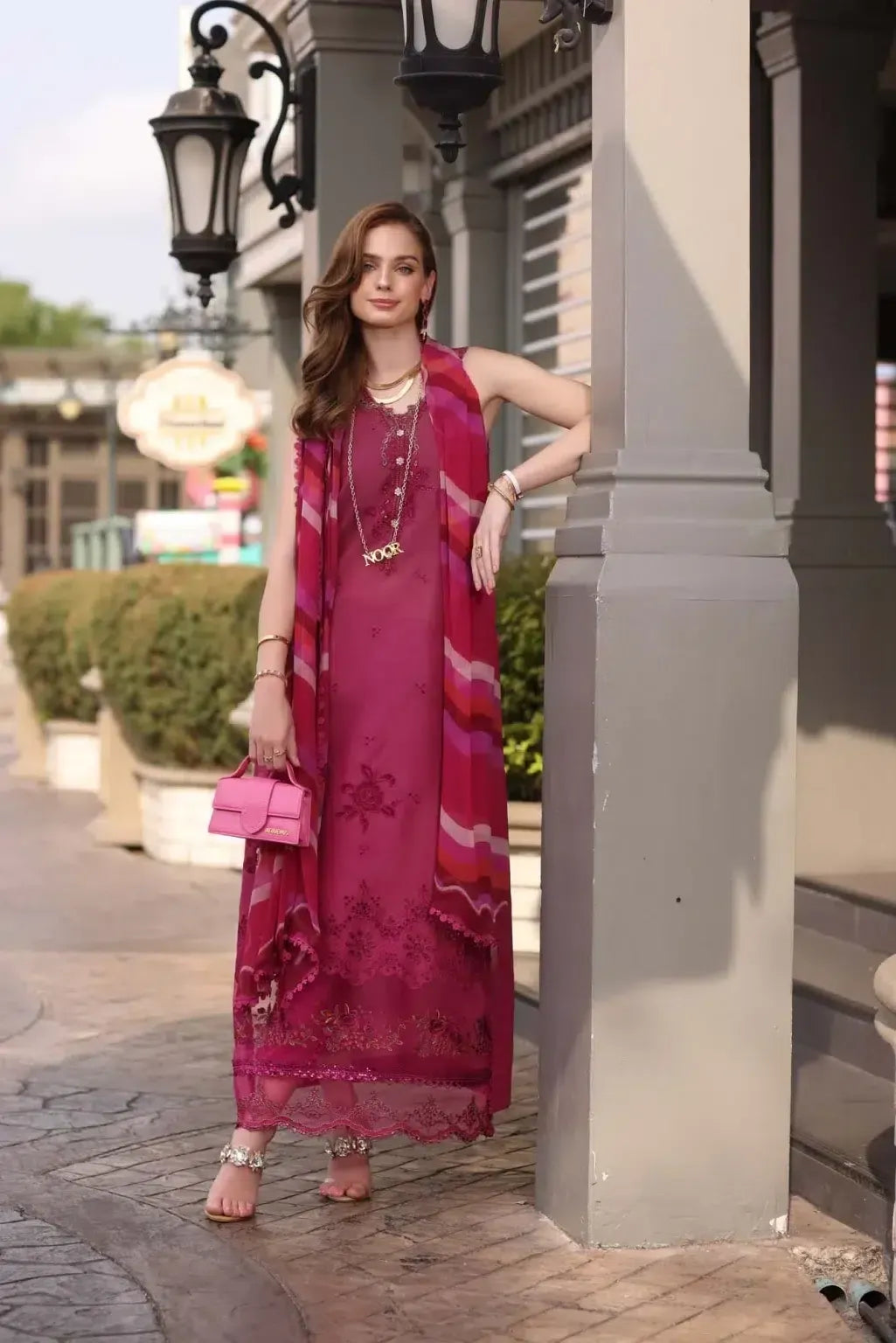 STITCHED BY CC D-09 NOOR EID LUXE 3PC