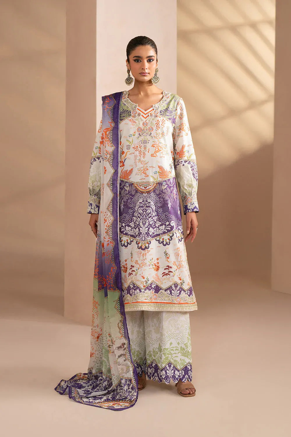 MARYUM N MARIA EMBROIDERED PRINT LAWN VITHIKA