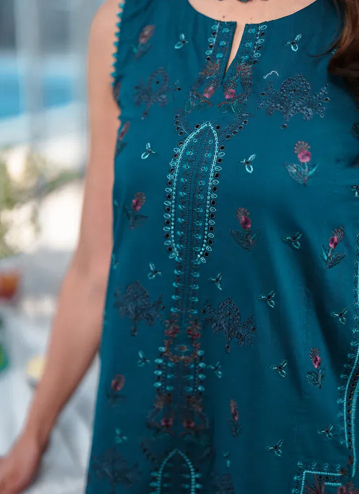 STITCHED BY CC NEESHAY SYMPHONY LUXURY LAWN SISNA 3PC