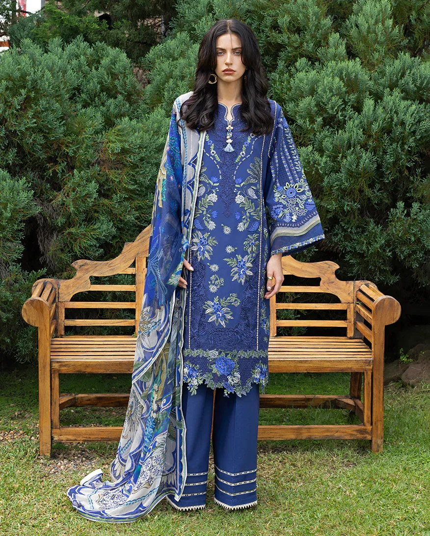 STITCHED BY CC ESMEL MON TRESOR LUXE LAWN ETE 3PC