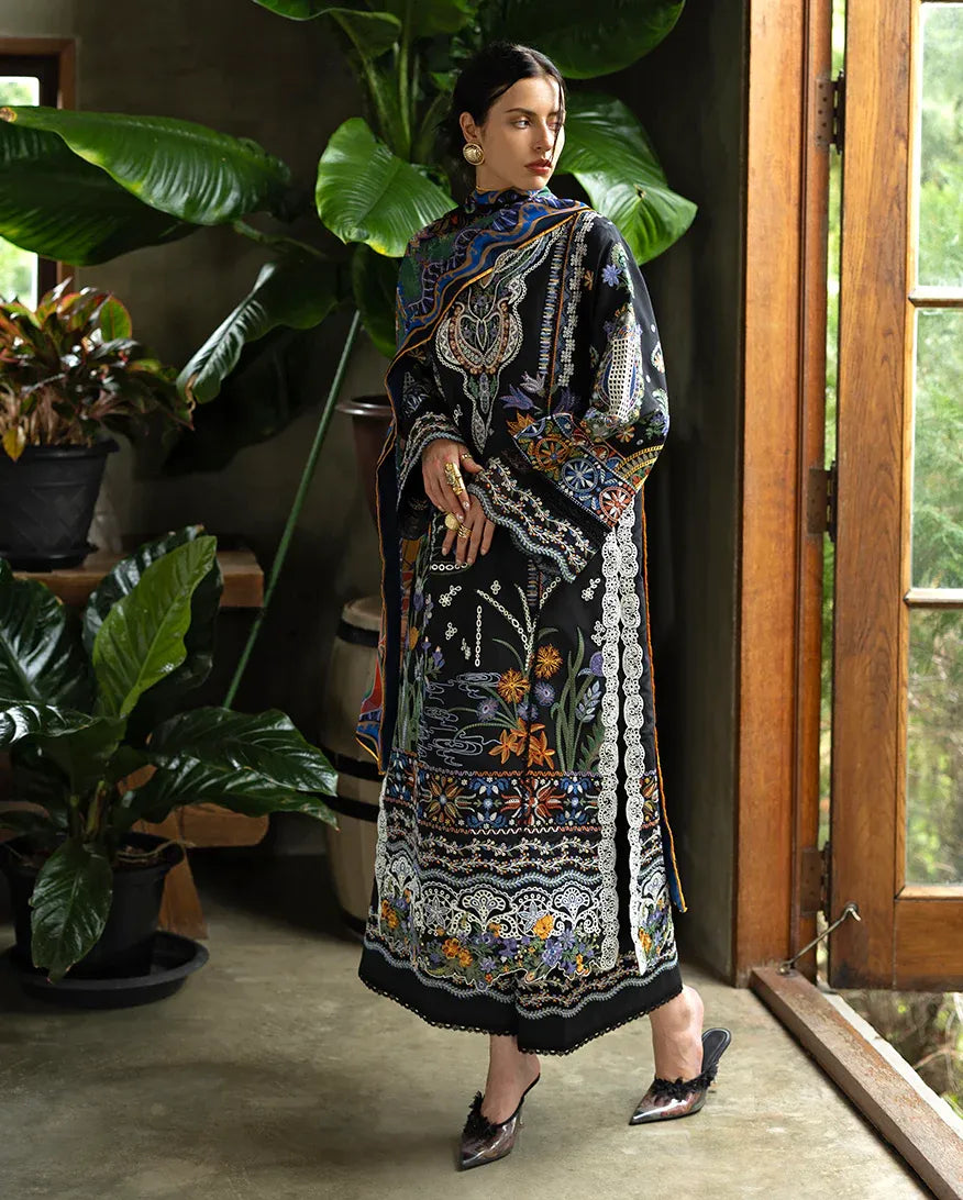 STITCHED BY CC ESMEL MON TRESOR LUXE LAWN SIA 3PC