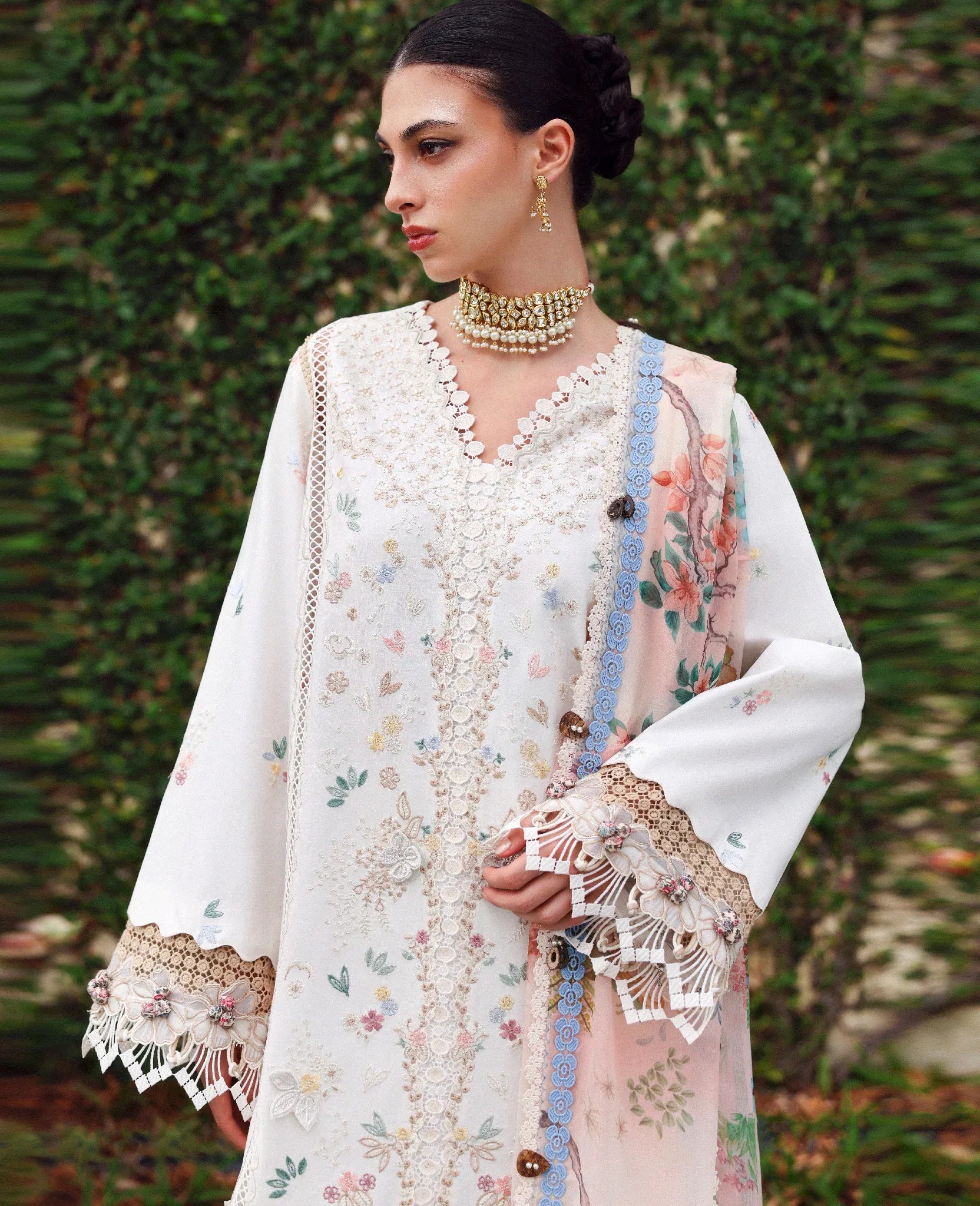 PUBLIC WOMENSWEAR LILAS SUMMER UNSTITCHED LAWN D-2A