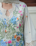 ROHEENAZ WHISPERED FLORALS PALE PEONY