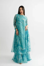 LULUSAR ZIRIH DRESS+DUPATTA