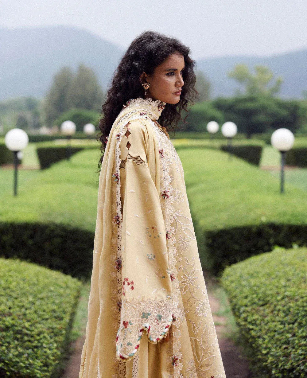 PUBLIC WOMENSWEAR LILAS SUMMER UNSTITCHED LAWN D-8B