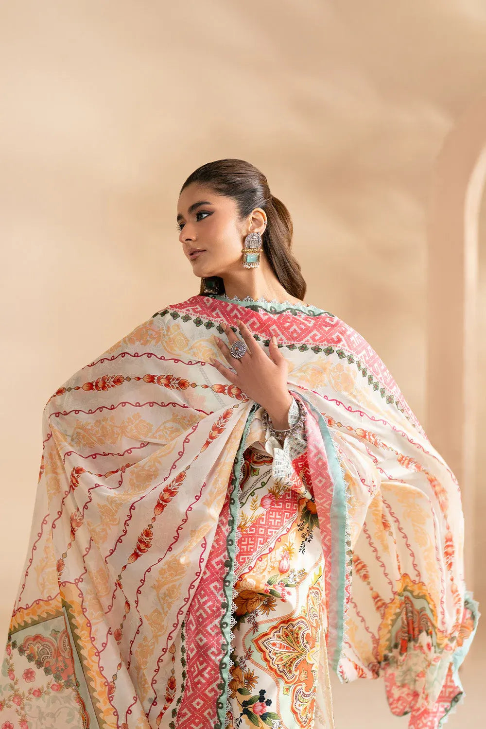 MARYUM N MARIA EMBROIDERED PRINT LAWN VILINA