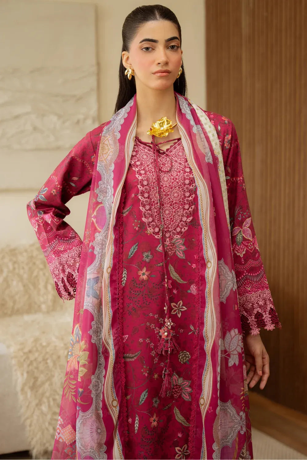 AABYAAN PRINT LUXE LINEN AK-10