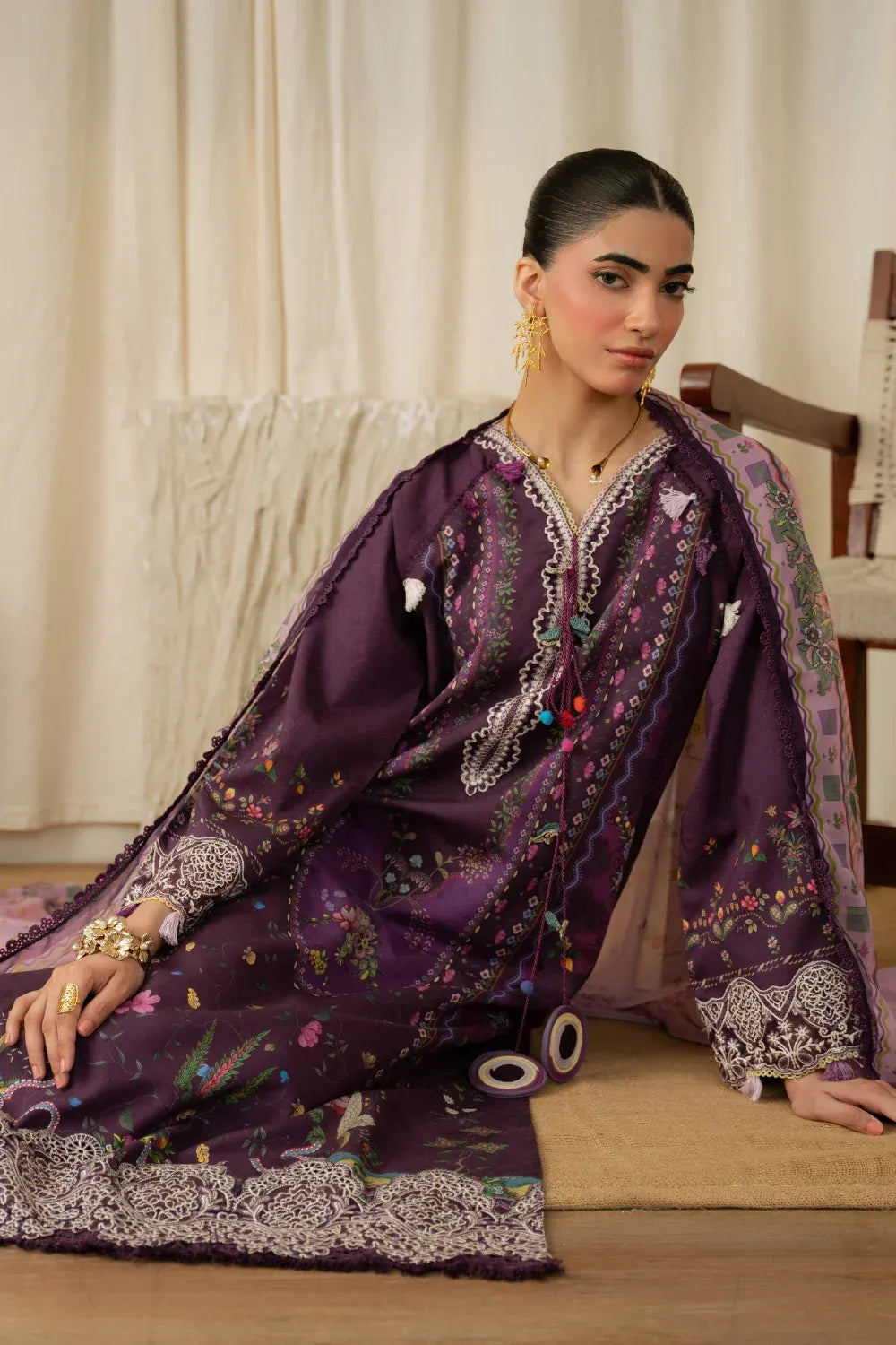 AABYAAN PRINT LUXE LINEN AK-05