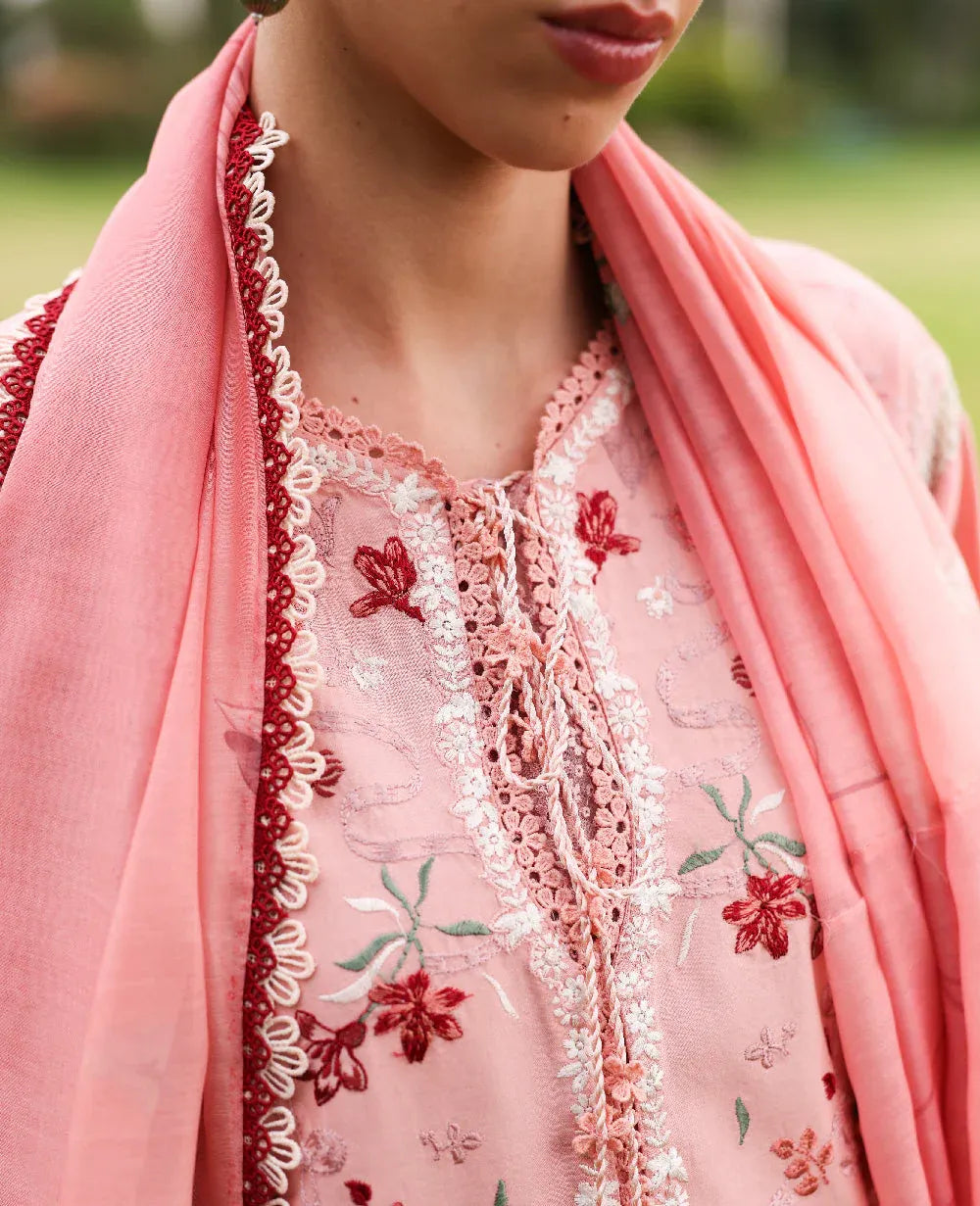 STITCHED BY CC REPUBLIC WOMENSWEAR LILAS LAWN D-7A 3PC
