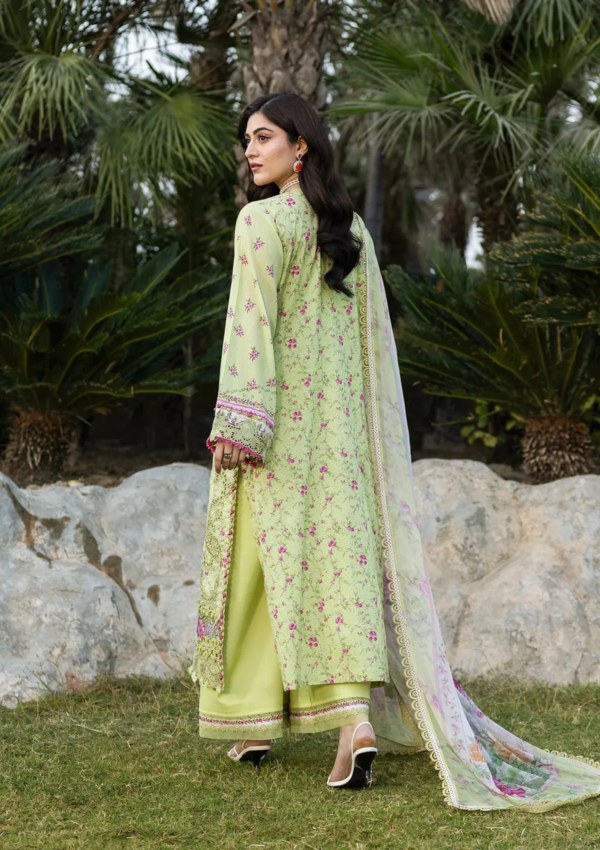 STITCHED BY CC ELAF PREMIUM CHIKANKARI ERC-2A 3PC