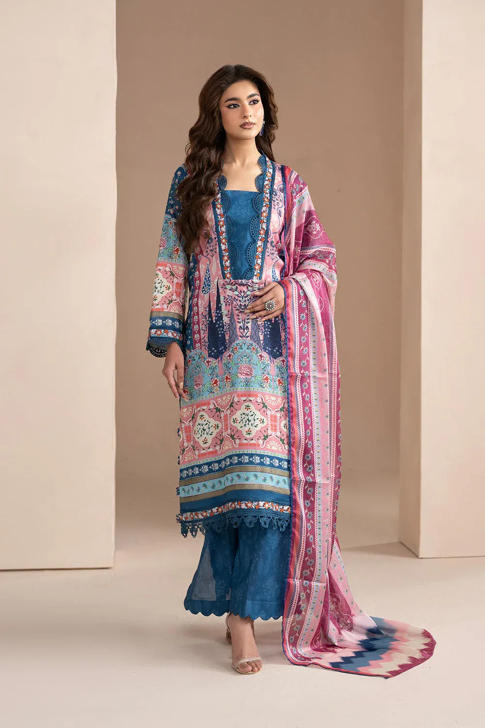 MARYUM N MARIA EMBROIDERED PRINT LAWN VIHANA