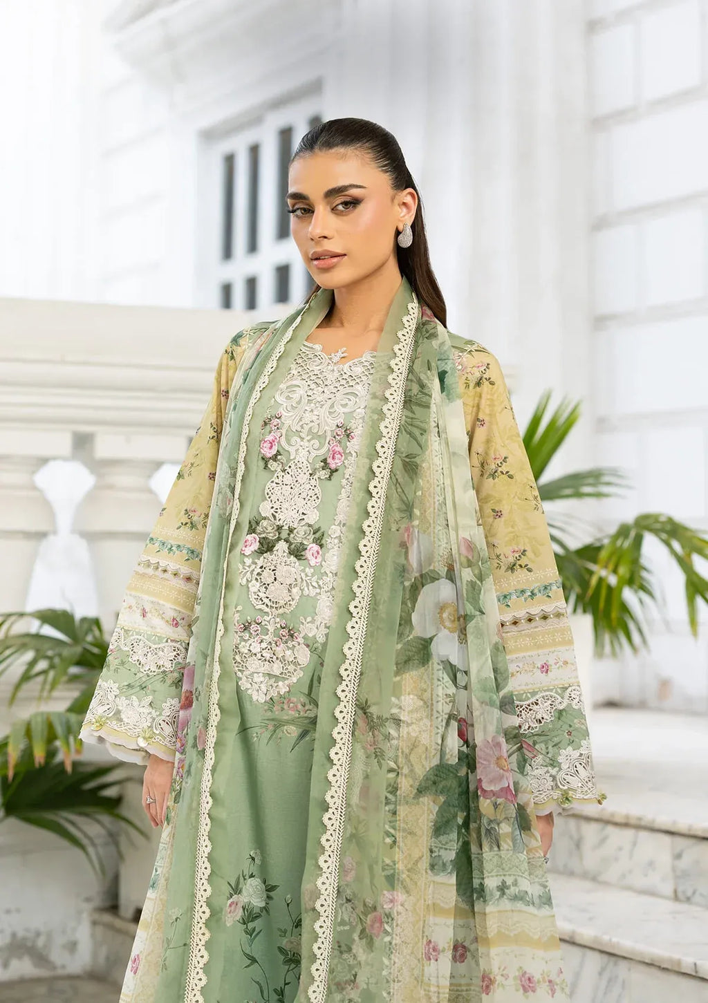 ELAF SIGNATURE EMB LAWN ESG-1A