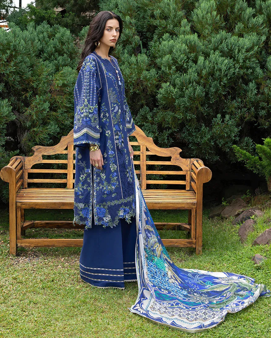 STITCHED BY CC ESMEL MON TRESOR LUXE LAWN ETE 3PC