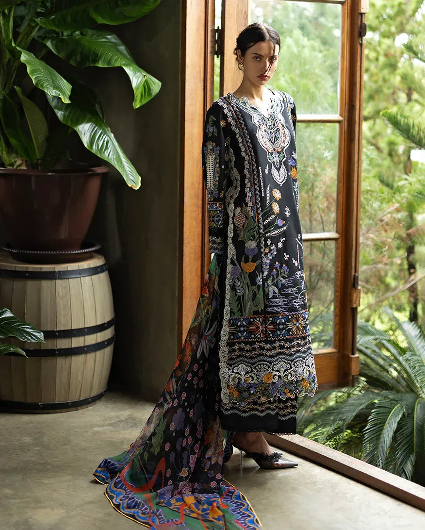 STITCHED BY CC ESMEL MON TRESOR LUXE LAWN SIA 3PC