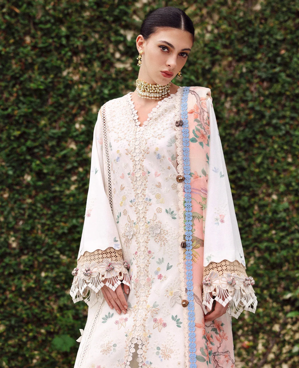 PUBLIC WOMENSWEAR LILAS SUMMER UNSTITCHED LAWN D-2A