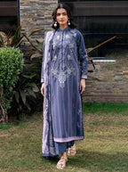 CORAL GARDENIA PRINTED LAWN CG-05