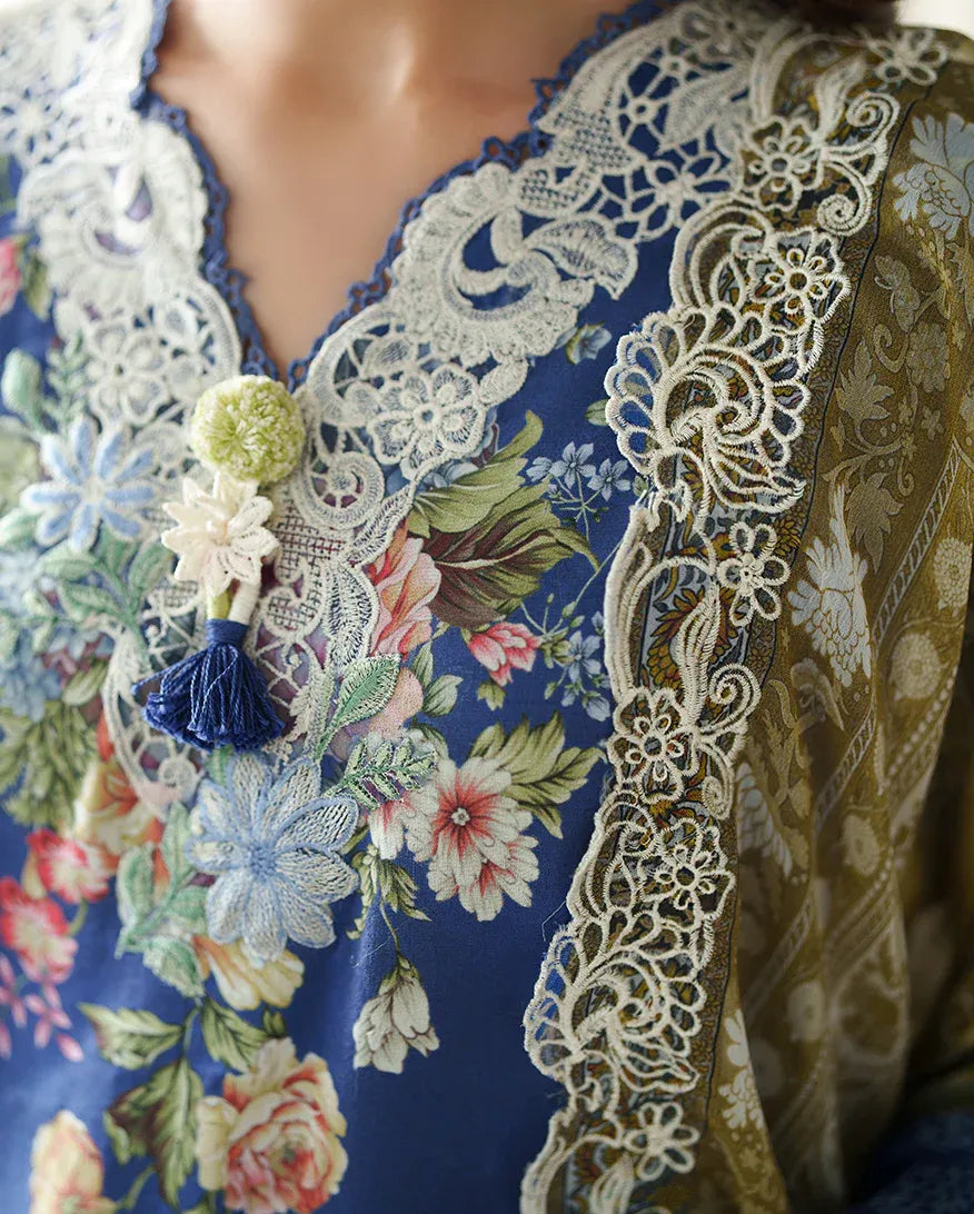 ROHEENAZ WHISPERED FLORALS GENTLE PETALS