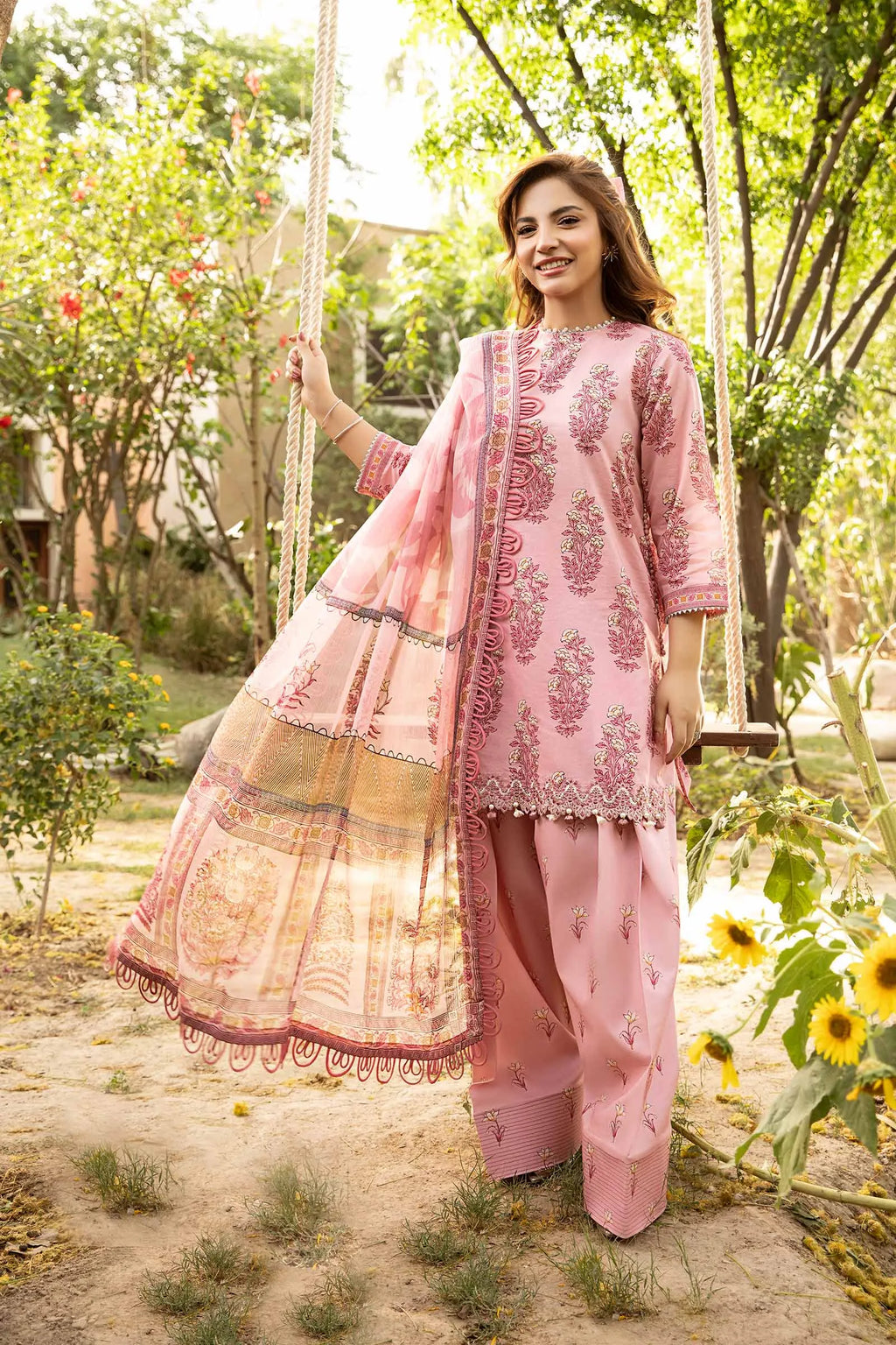 STITCHED BY CC MARIA B M BASICS D-08A 3PC
