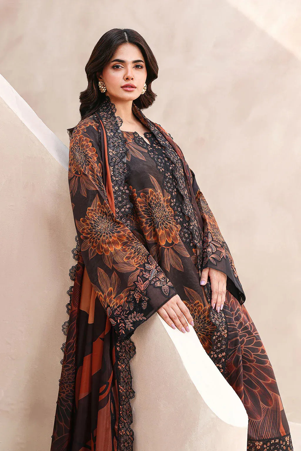 RAMSHA NAQSH EMBROIDERED RAWSILK RS-02