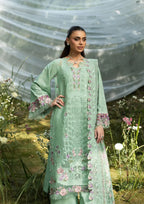 STITCHED BY CC ELAF LUXURY LAWN UNSTITCHED ELQ-3A 3PC
