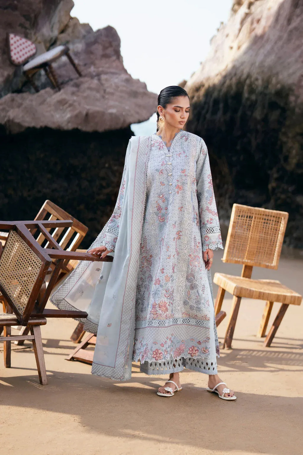 FLORENT FESTIVE LUXURY LAWN FLL-4A