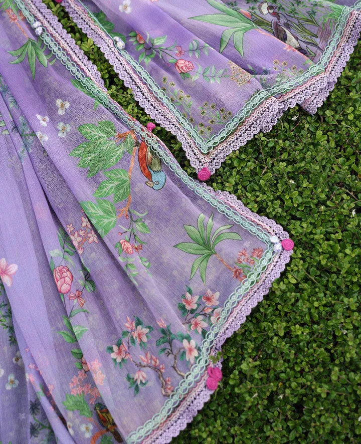 PUBLIC WOMENSWEAR LILAS SUMMER UNSTITCHED LAWN D-2B