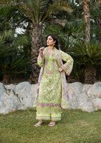 STITCHED BY CC ELAF PREMIUM CHIKANKARI ERC-2A 3PC