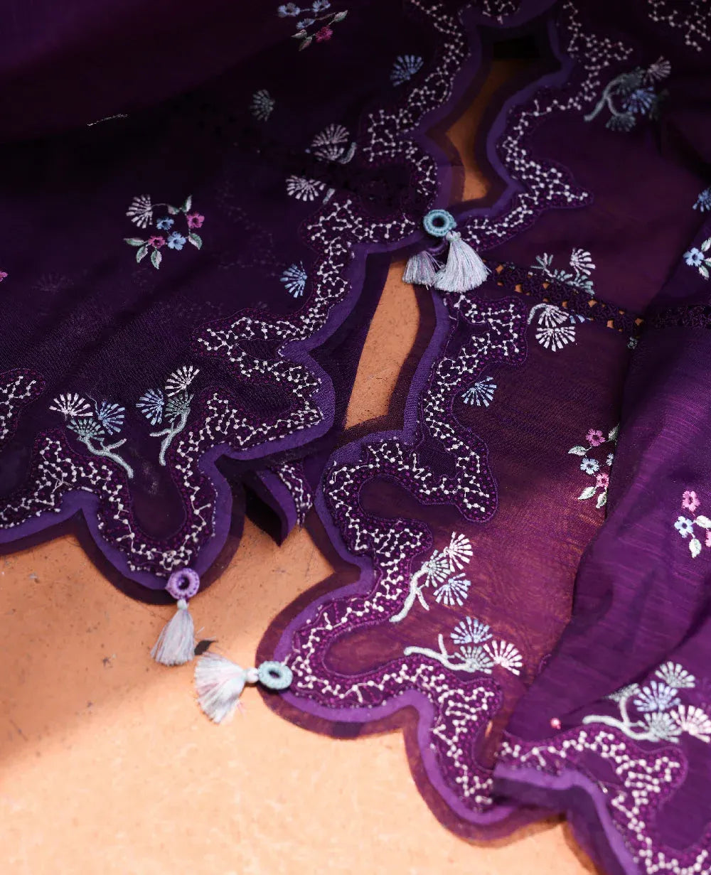 STITCHED BY CC REPUBLIC WOMENSWEAR LILAS LAWN D-6A 3PC