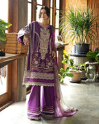 STITCHED BY CC ESMEL MON TRESOR LUXE LAWN AURA 3PC