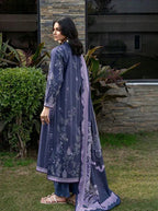 CORAL GARDENIA PRINTED LAWN CG-05