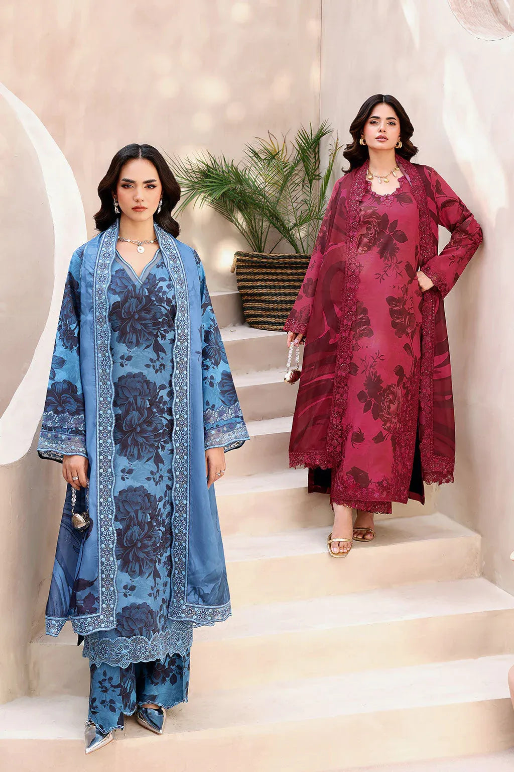 RAMSHA NAQSH EMBROIDERED RAWSILK RS-04