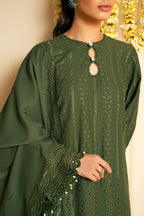 CROSS STITCH CHIKANKARI D-04 MYSTIC VEIL