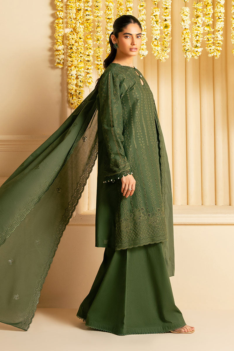 CROSS STITCH CHIKANKARI D-04 MYSTIC VEIL