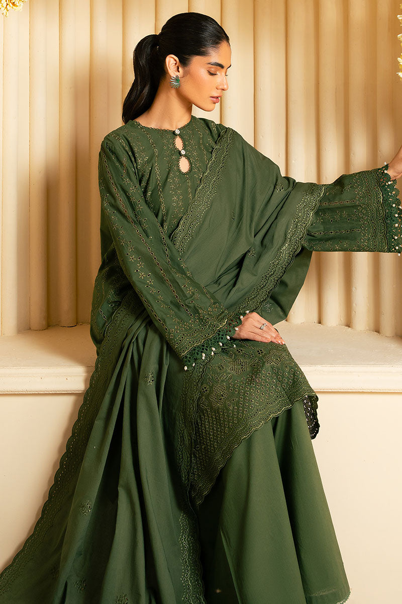 CROSS STITCH CHIKANKARI D-04 MYSTIC VEIL