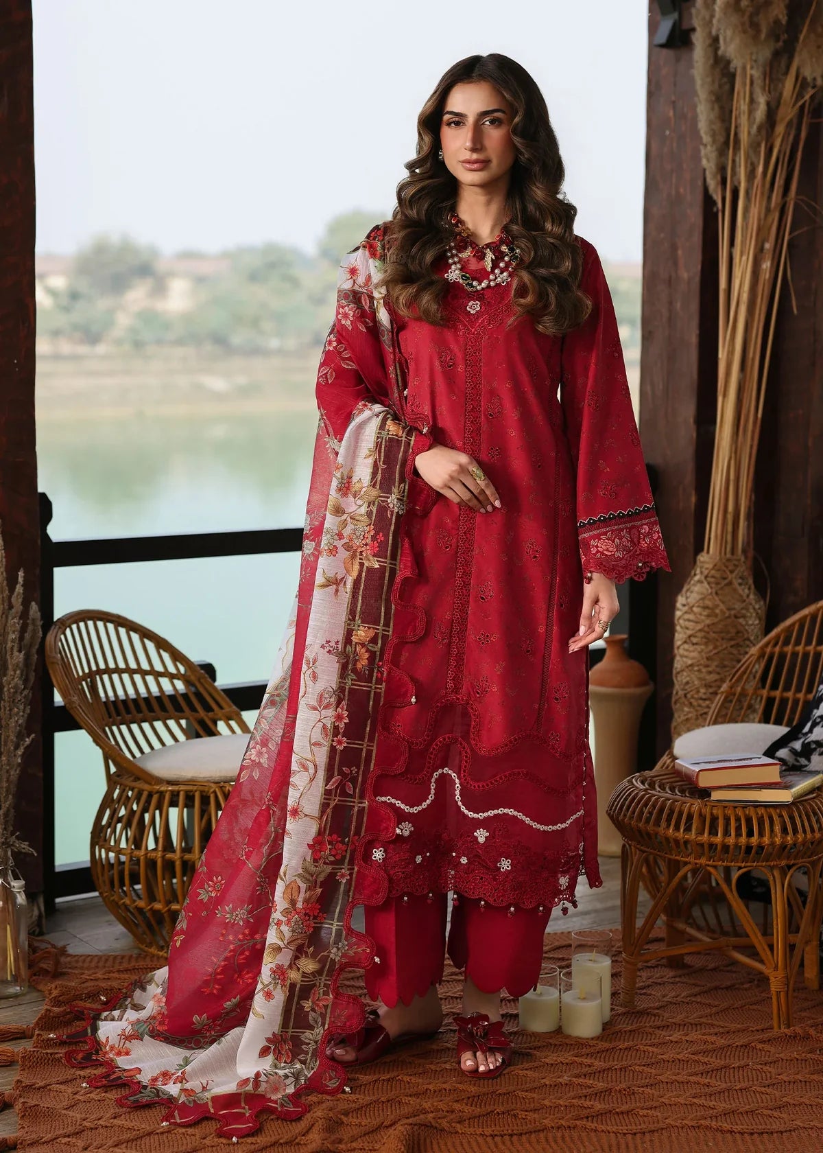 SARDINIA FESTIVE LAWN  POPPY