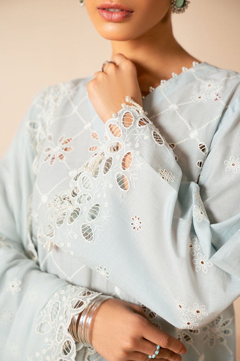 CROSS STITCH CHIKANKARI D-05 PASTEL BREEZE