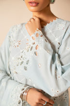 CROSS STITCH CHIKANKARI D-05 PASTEL BREEZE