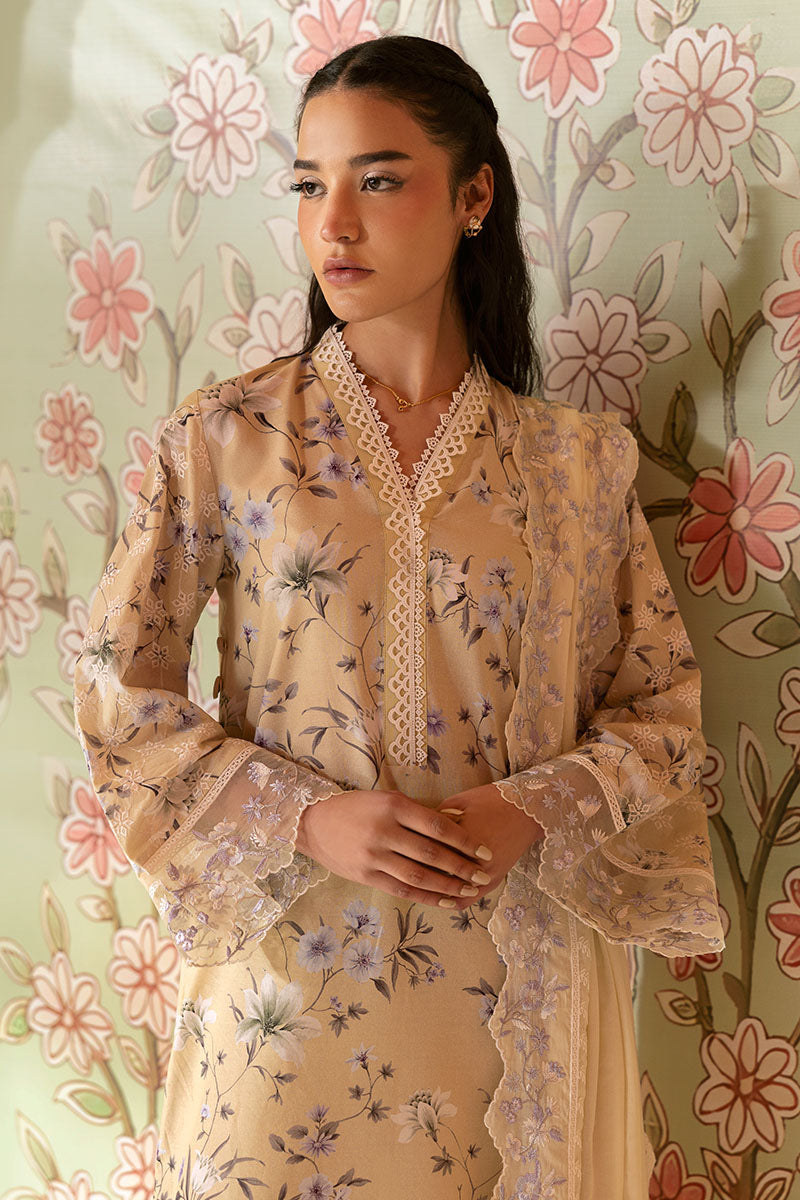 CROSS STITCHED PREMIUM LAWN D-18 OLIVE MUSE